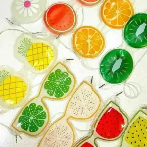 کمپرس چشم عینکی میوه ای