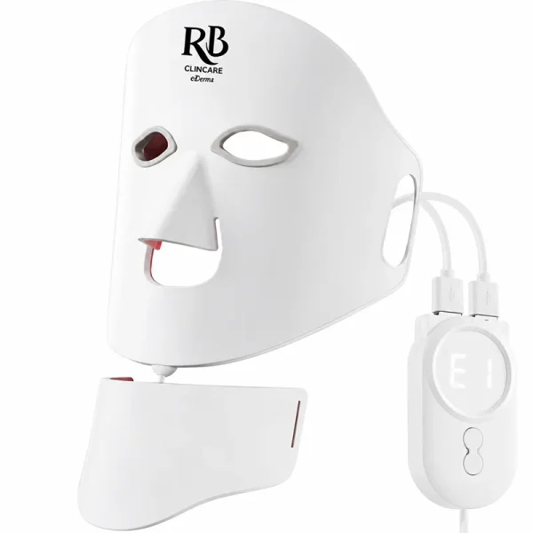 ماسک LED صورت و گردن سیلیکونی RB